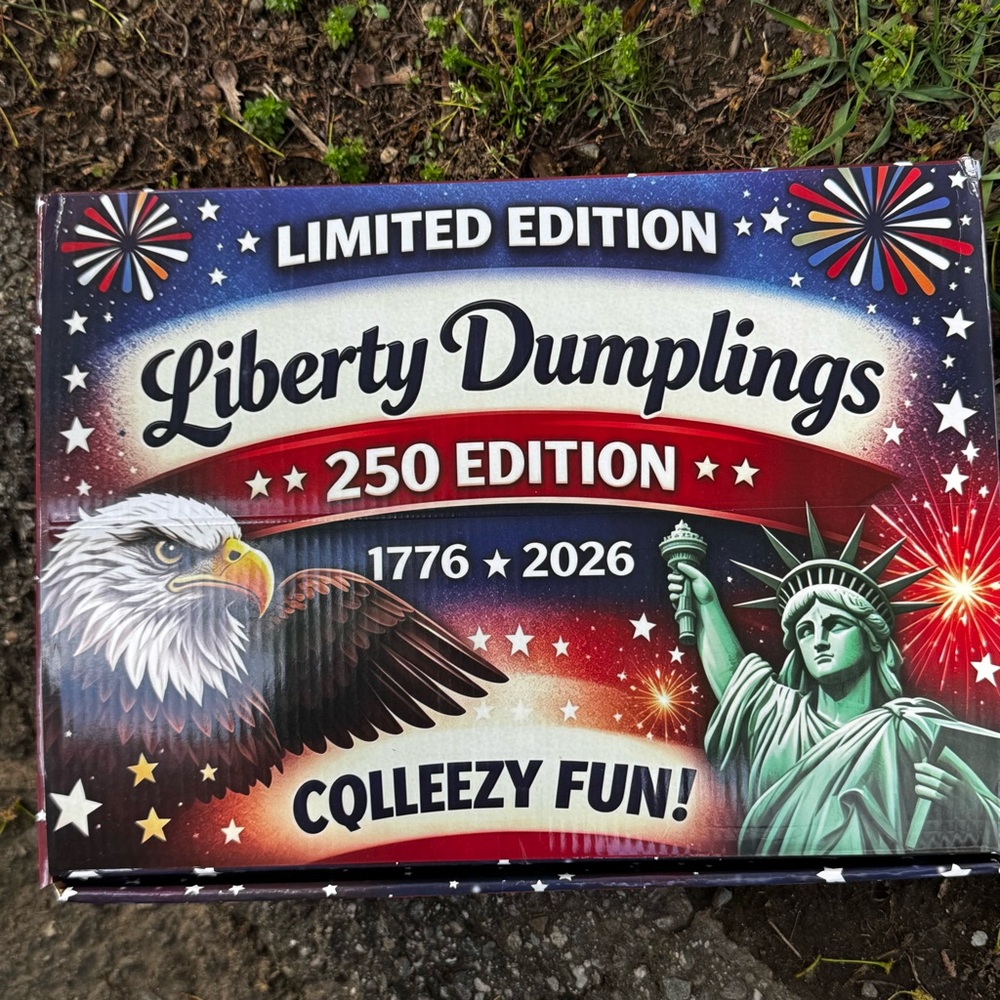 Liberty Dumplings 250 Edition Limited Edition Patriotic Assorted Designs-by Puka